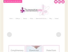 Tablet Screenshot of flowerspdx.com